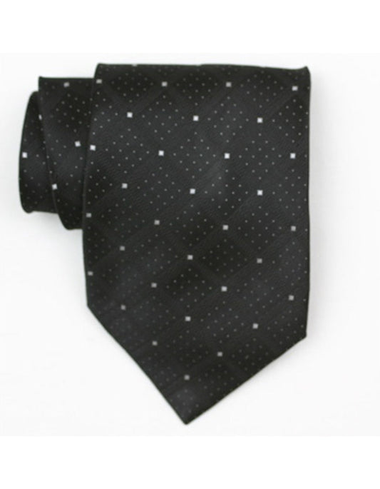 Black Diamond Neck Tie - Men's Tuxedo USA