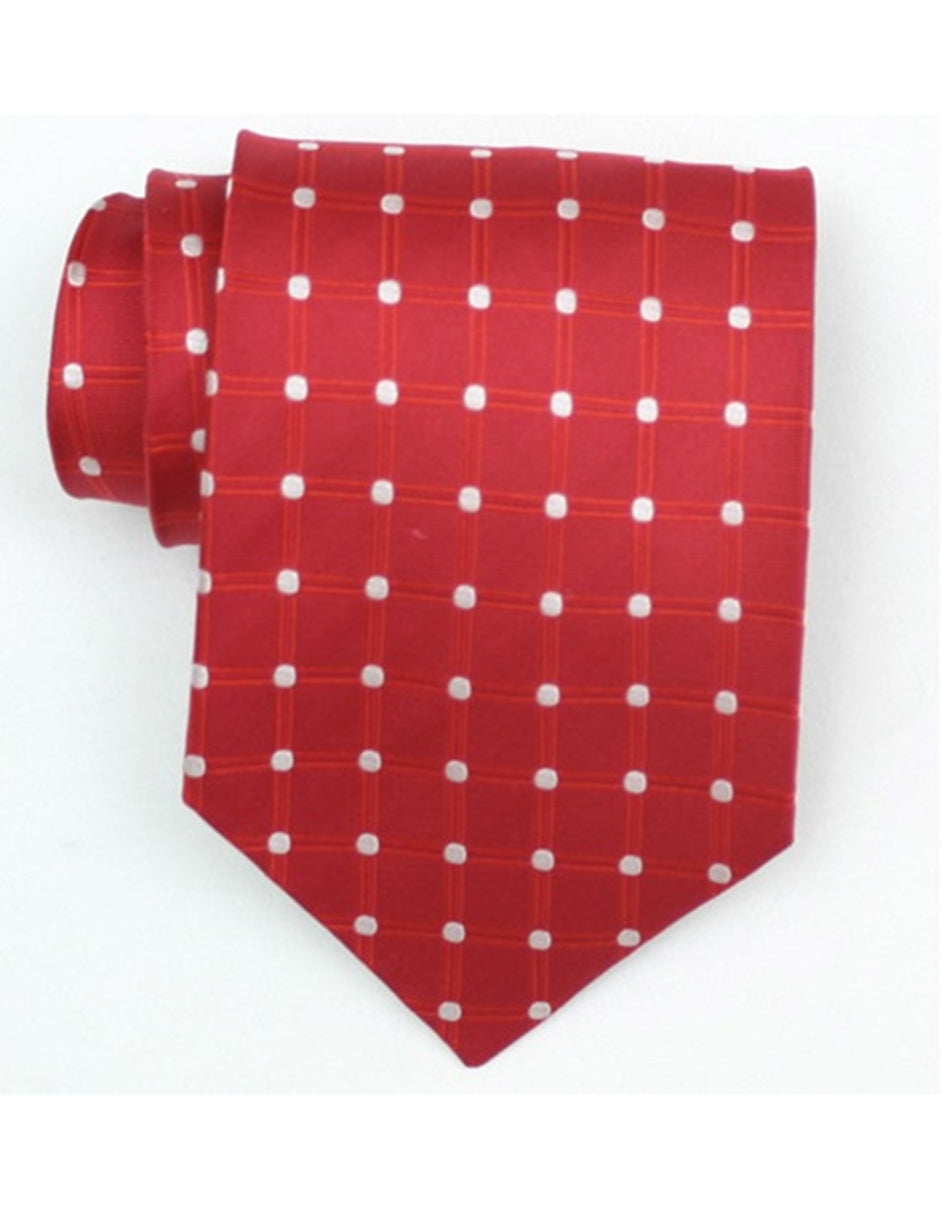 Red Dot Neck Tie - Men's Tuxedo USA