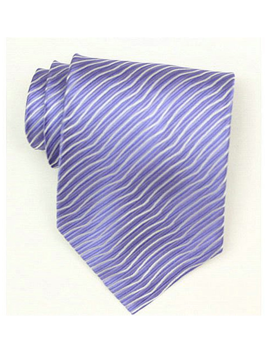 Lavender Wave neck Tie - Men's Tuxedo USA