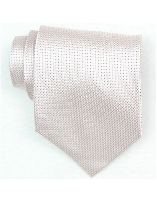 Light Pink Square Neck Tie - Men's Tuxedo USA