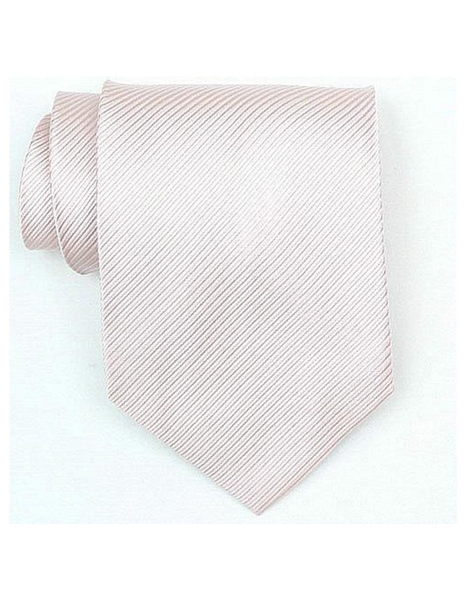 Pink Tonal Stripe Neck Tie - Men's Tuxedo USA