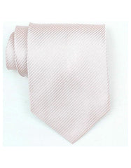 Pink Tonal Stripe Neck Tie - Men's Tuxedo USA