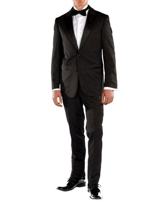 Classic Black Notch Tuxedo - Men's Tuxedo USA