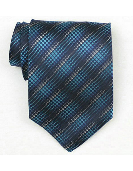 Multi Color Blue Neck Tie - Men's Tuxedo USA