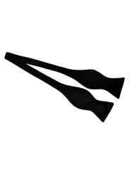 Black Self-Tie Bow Tie - Men's Tuxedo USA