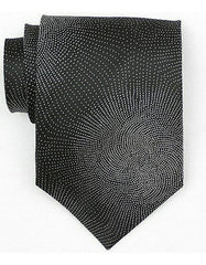 Black Burst Neck Tie - Men's Tuxedo USA