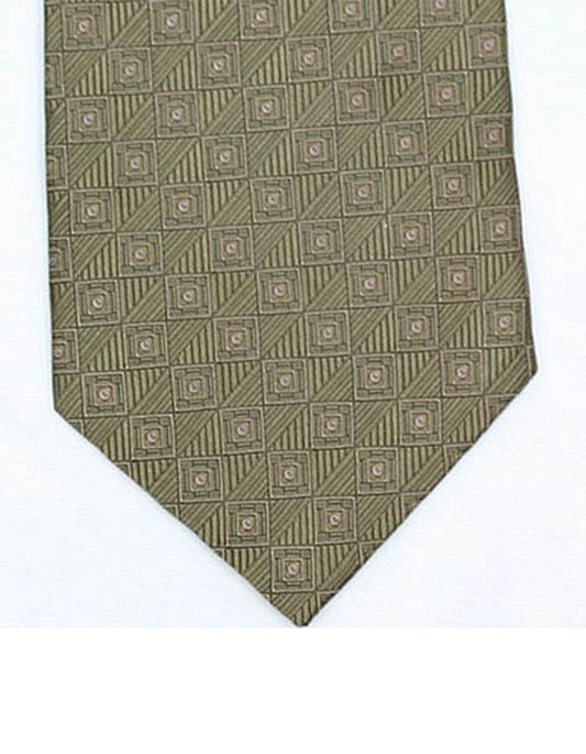 Green Square Neck Tie - Men's Tuxedo USA