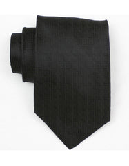 Black Square Neck Tie - Men's Tuxedo USA