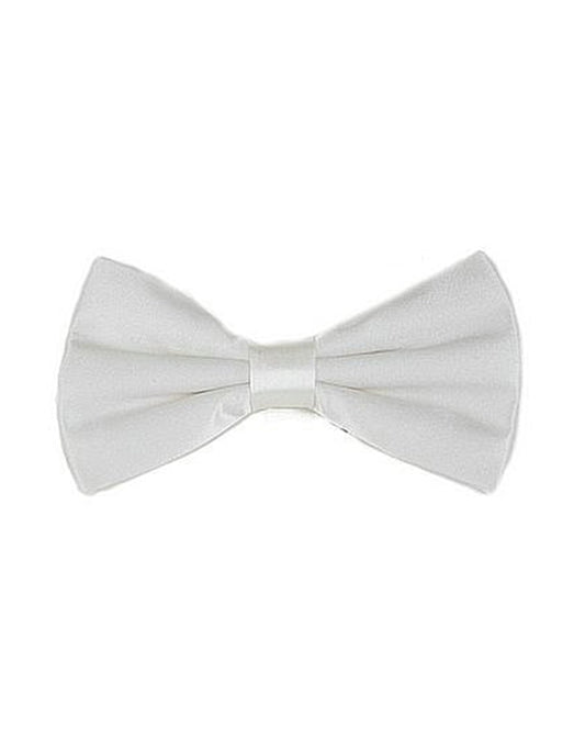 White Pre-Tied Bow Tie - Men's Tuxedo USA