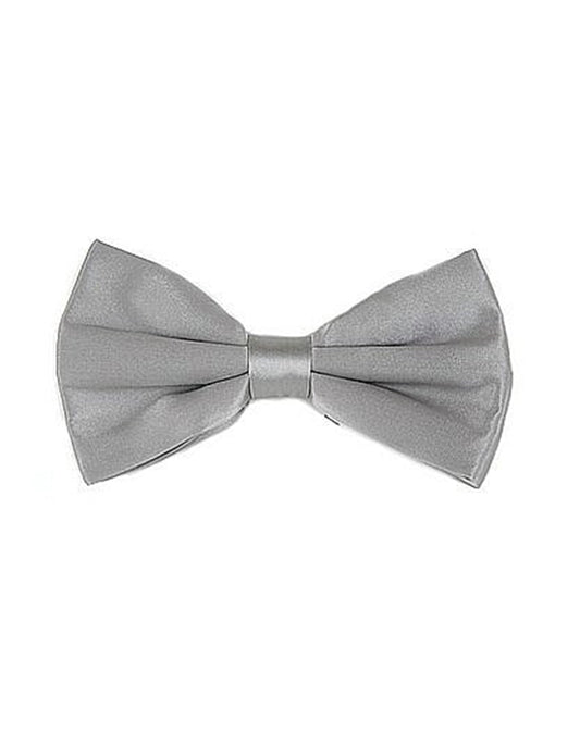 Grey Pre-Tied Bow Tie - Men's Tuxedo USA