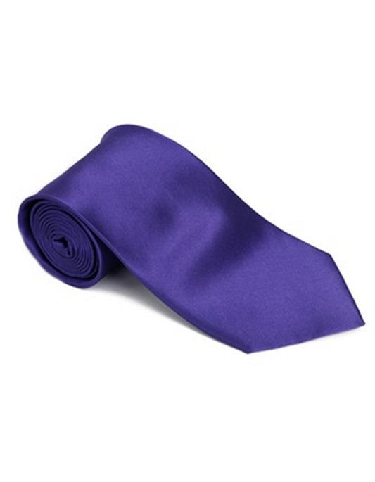 Bright Purple Neck Tie - Men's Tuxedo USA