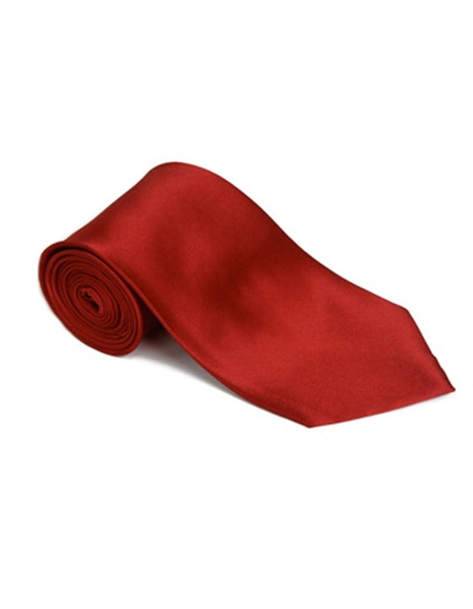 Lipstick Red Neck Tie - Men's Tuxedo USA