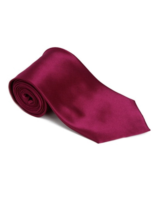 Deep Pink Neck Tie - Men's Tuxedo USA