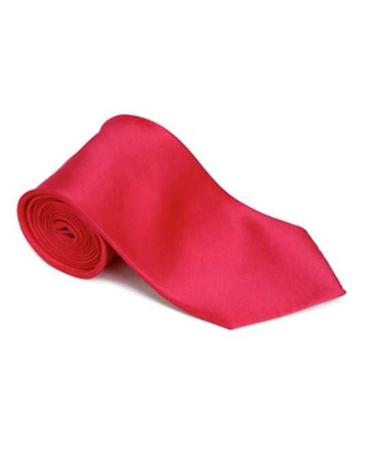 Hot Pink Neck Tie - Men's Tuxedo USA