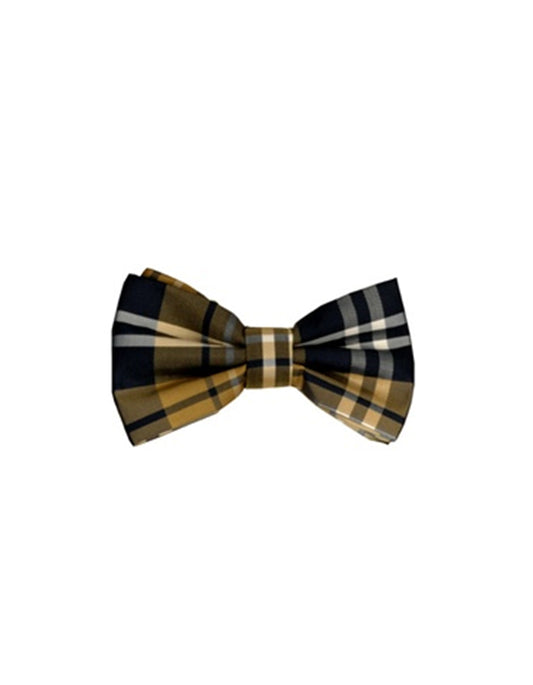 Yellow Plaid Bow Tie - Men's Tuxedo USA