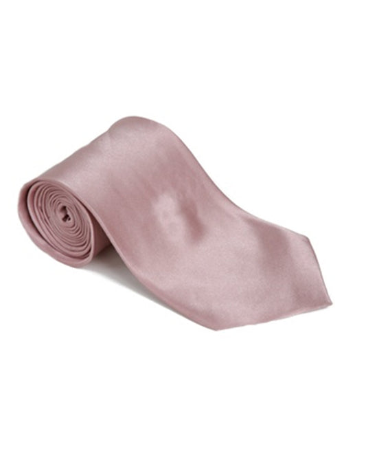 Rose Pink Neck Tie - Men's Tuxedo USA