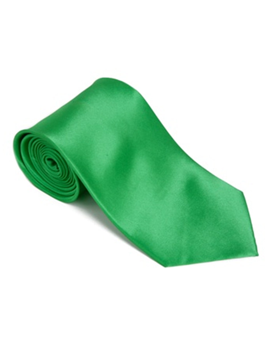 Apple Green Neck Tie - Men's Tuxedo USA