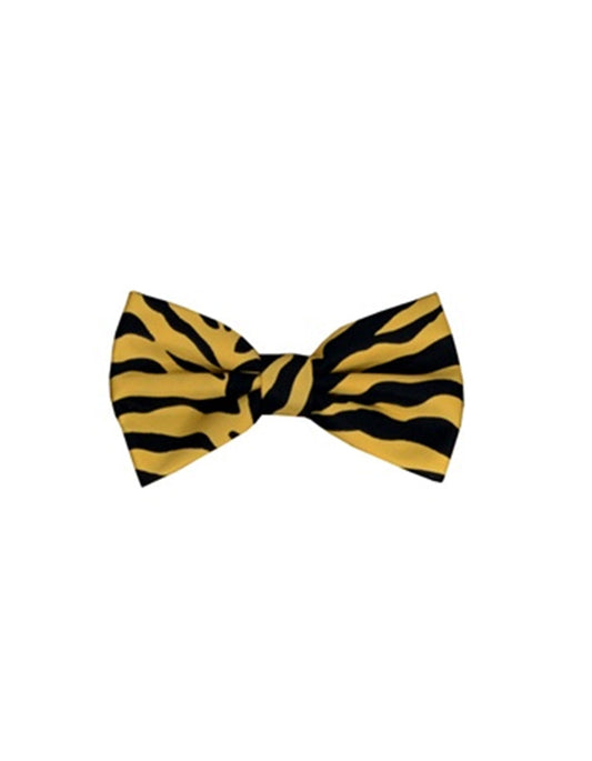 Yellow Animal Print Bow Tie - Men's Tuxedo USA