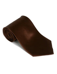 Dark Brown Neck Tie - Men's Tuxedo USA