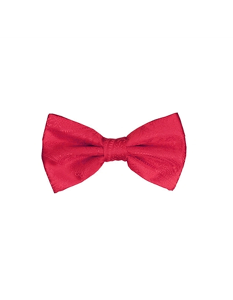 Red Paisley Bow Tie - Men's Tuxedo USA