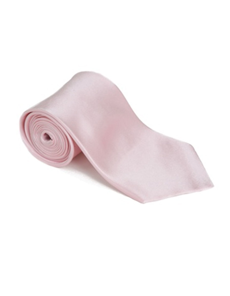 Light Pink Neck Tie - Men's Tuxedo USA