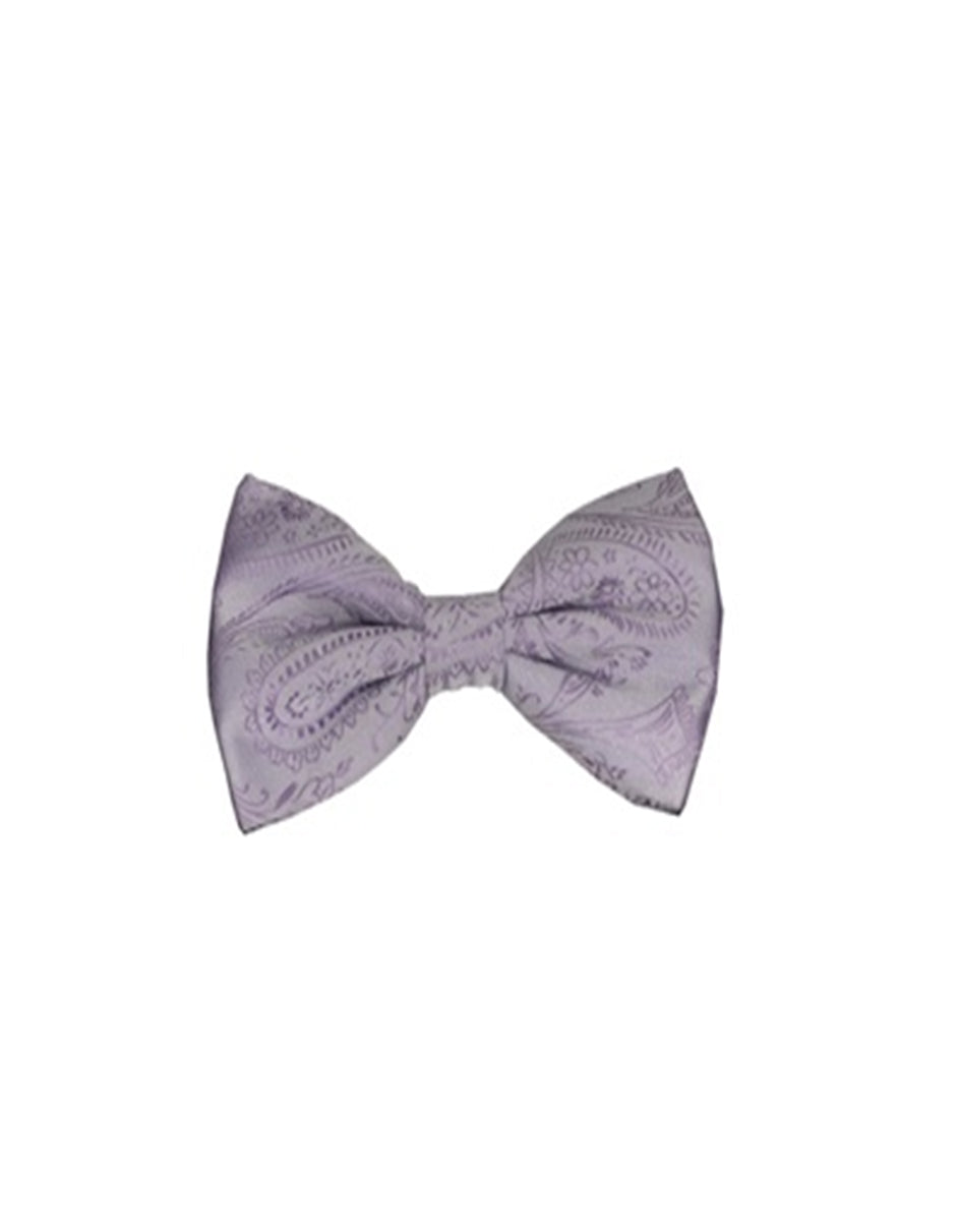 Lavender Paisley Bow Tie - Men's Tuxedo USA