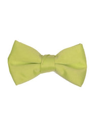 Green Yellow Pre-Tied Bow Tie - Men's Tuxedo USA