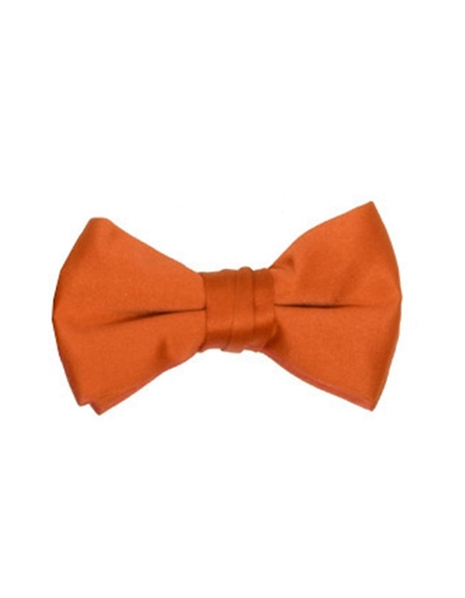 Orange Pre-Tied Bow Tie - Men's Tuxedo USA