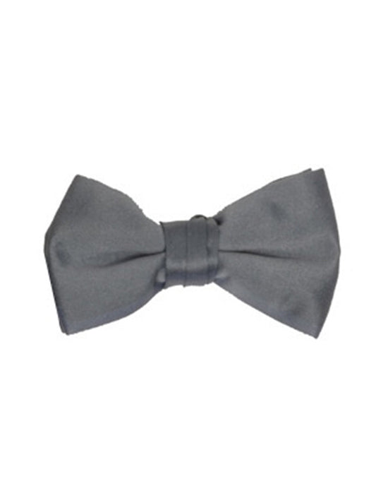 Charcoal Grey Pre-Tied Bow Tie - Men's Tuxedo USA