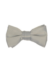 Stone Grey Pre-Tied Bow Tie - Men's Tuxedo USA