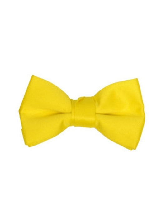 Yellow Pre-Tied Bow Tie - Men's Tuxedo USA