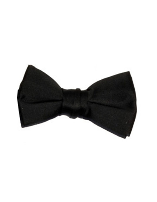 Black Pre-Tied Bow Tie - Men's Tuxedo USA