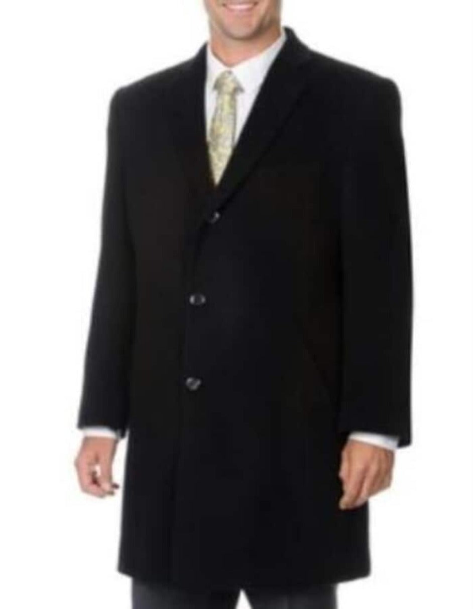 Mens Overcoat - Topcoat For Men - Winter Fabric - men's Classic Fit 1930s Overcoat - Men's Tuxedo USA