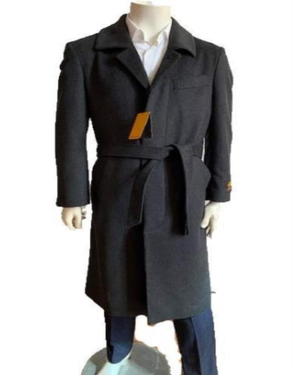 Mens Overcoat - Topcoat For Men - Winter Fabric - men's Overcoat - Full Length Topcoat - Wool Coat - Men's Tuxedo USA