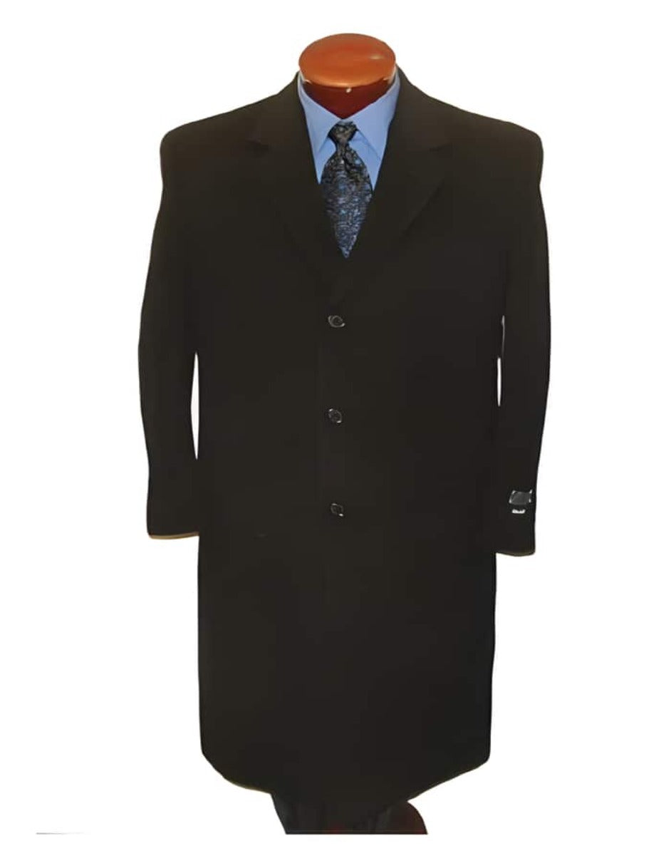 Mens Overcoat - Topcoat For Men - Winter Fabric - Stylish Classic men's Overcoat fashion~business in 3 Colors - Men's Tuxedo USA