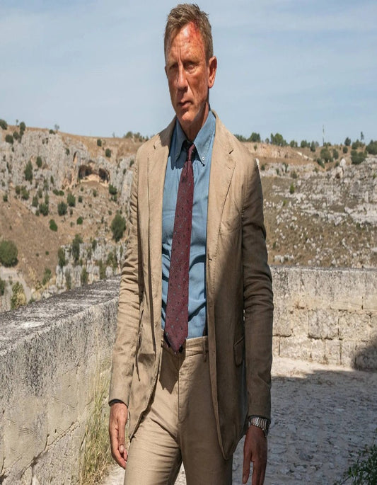 James Bond Costume - James Bond Notch lapel Suit