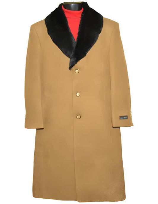 Mens Overcoat - Topcoat For Men - Winter Fabric - Coat Up To Size 68 Regular Fit Camel men's Big and Tall Large Man ~ Plus Size Wool Overcoat Long men's Dress Topcoat - Winter coat Outerwear - Men's Tuxedo USA