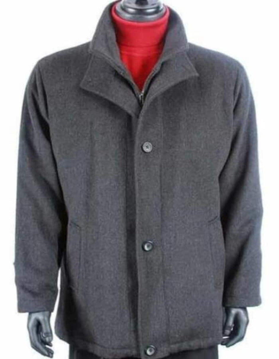 Mens Overcoat - Topcoat For Men - Winter Fabric - men's Fully lined classic fit outerwear 1930s Overcoat - Men's Tuxedo USA