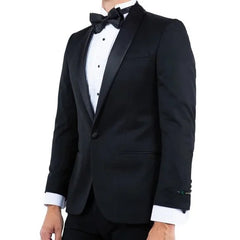 Shawl Collar  Tuxedo Separates Coat, Black by ZeGarie - Men's Tuxedo USA