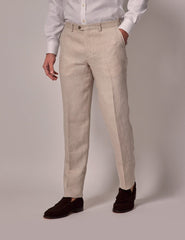 Mens Linen Suit For Beach Wedding - Summer  Suit in Cream - Men's Tuxedo USA