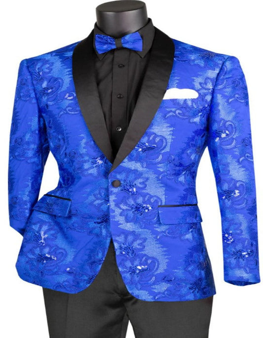 Blue Prom Suit - Blue Homecoming Outfits For Guys Wedding or Prom Royal Blue - Men's Tuxedo USA