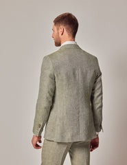 Mens Suit For Beach Wedding - Summer  Slim Suit in Green - Men's Tuxedo USA