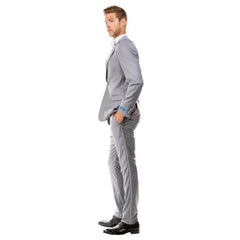 Mens Grey Tuxedo 2-PC Hybrid Fit By Sean Alexander - Men's Tuxedo USA