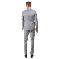 Mens Grey Tuxedo 2-PC Hybrid Fit By Sean Alexander - Men's Tuxedo USA