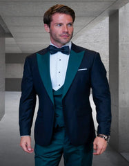 Mens Hunter 3 PC Modern Fit Tuxedo