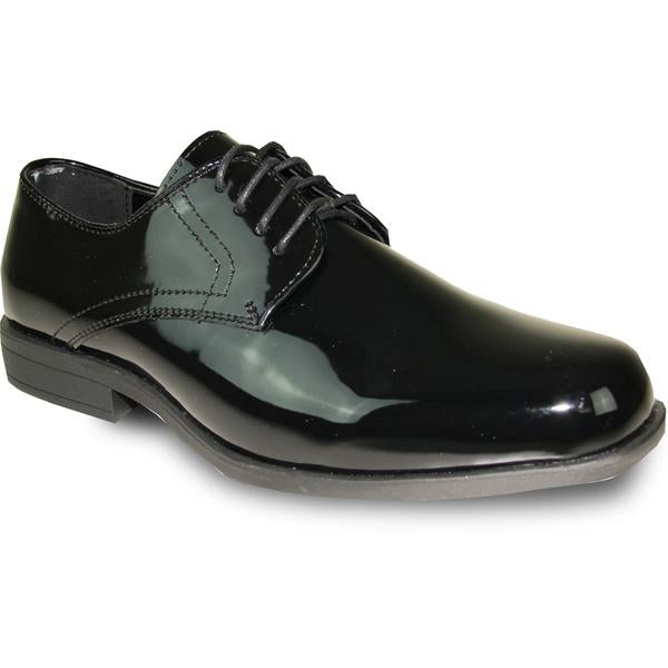 JEAN YVES Men Dress Shoe Oxford Formal Tuxedo for Prom & Wedding Shoe Black Patent - Men's Tuxedo USA