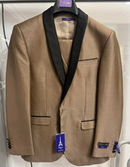 Camel Tuxedo - Mocca - Coffee - Light Brown Wedding Groom Suit