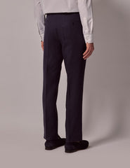 Mens Linen Suit For Beach Wedding - Summer  Suit in Navy Linen - Men's Tuxedo USA