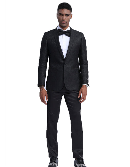 Mens Empire Black Sparkle Prom Blazer - Men's Tuxedo USA