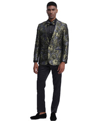 Mens Empire Gold Sparkle Prom Blazer - Men's Tuxedo USA